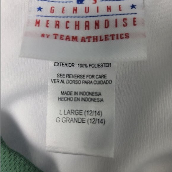 Oakland A's Athletics MLB Baseball Shirt Boys Large 12 - 14 NEW - Picture 5 of 8